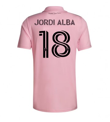 Inter Miami Jordi Alba #18 Koszulka Podstawowych 2023-24 Krótki Rękaw